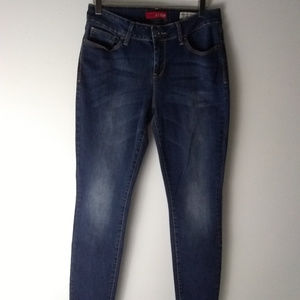 GUESS Sienna Curvy Skinny Dark Blue Medium Rise 30